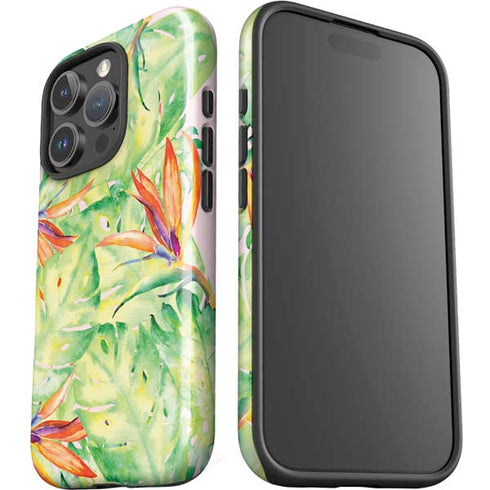 Floral Tropics iPhone 16 Pro Max Impact Case