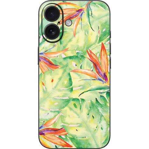 Floral Tropics iPhone 16 Skin