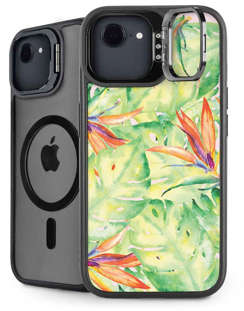 Floral Tropics iPhone 16e Kickstand Case