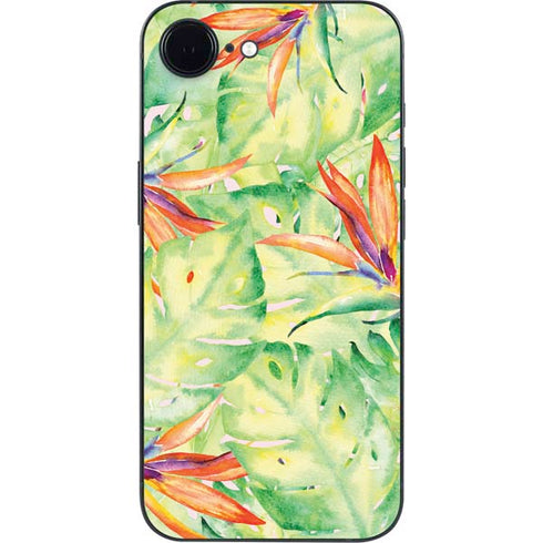 Floral Tropics iPhone 16e Skin