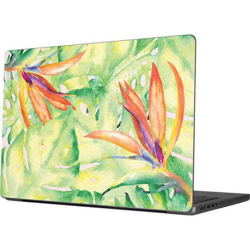 Floral Tropics Apple MacBook Pro 14-inch Skin