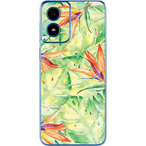 Floral Tropics Moto G Play 4G (2024) Skin