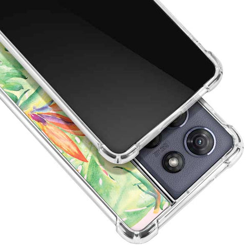 Floral Tropics Moto G Stylus 5G (2025) Clear Case