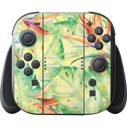 Floral Tropics Nintendo Switch 2 (2025) with Joy-Con Skin