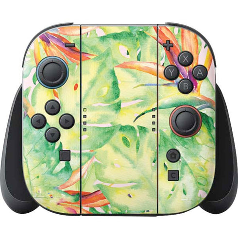 Floral Tropics Nintendo Skins