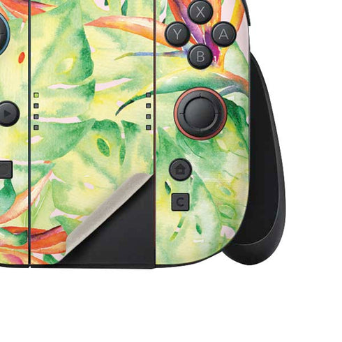 Floral Tropics Nintendo Switch 2 (2025) Joy-Con Controller Skin