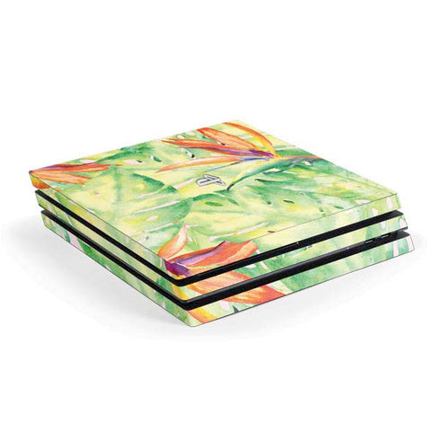 Floral Tropics PlayStation PS4 Skins