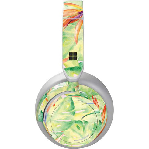 Floral Tropics Surface Headphones Skin