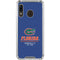 University of Florida Gainesville Est 1853 Blue Galaxy A30 Clear Case