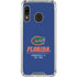 University of Florida Gainesville Est 1853 Blue Galaxy A30 Clear Case