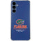 University of Florida Gainesville Est 1853 Blue Galaxy A55 5G Clear Case