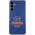 University of Florida Gainesville Est 1853 Blue Galaxy A55 5G Clear Case