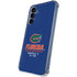 University of Florida Gainesville Est 1853 Blue Galaxy A55 5G Clear Case