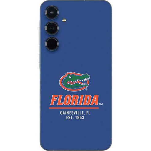 University of Florida Gainesville Est 1853 Blue Galaxy A55 5G Skin