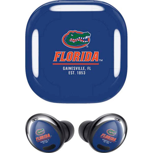University of Florida Gainesville Est 1853 Blue Galaxy Buds Pro Skin
