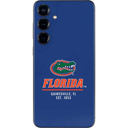 University of Florida Gainesville Est 1853 Blue Galaxy S24 Plus Skin