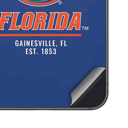 University of Florida Gainesville Est 1853 Blue Galaxy S24 Plus Skin