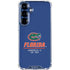 University of Florida Gainesville Est 1853 Blue Galaxy S25 Clear Case