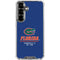 University of Florida Gainesville Est 1853 Blue Galaxy S26 Plus Clear Case