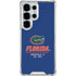 University of Florida Gainesville Est 1853 Blue Galaxy S26 Ultra Clear Case