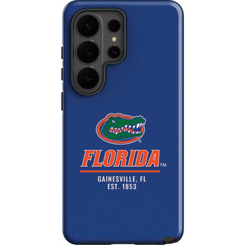 University of Florida Gainesville Est 1853 Blue Galaxy S26 Ultra Impact Case