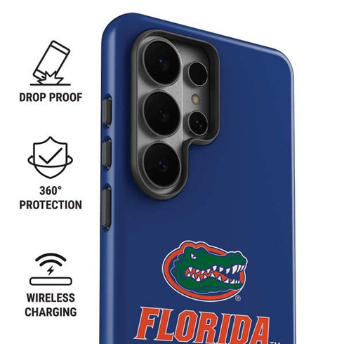 University of Florida Gainesville Est 1853 Blue Galaxy S26 Ultra Impact Case