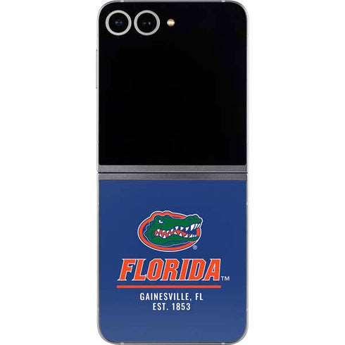 University of Florida Gainesville Est 1853 Blue Galaxy Z Flip6 Skin