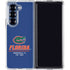 University of Florida Gainesville Est 1853 Blue Galaxy Z Fold6 Clear Case