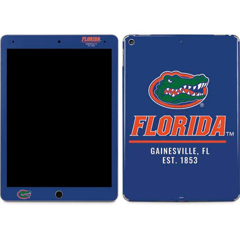 University of Florida Gainesville Est 1853 Blue iPad Skins