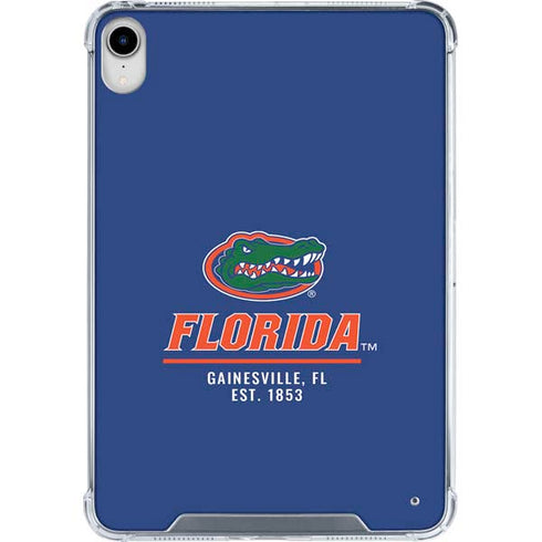 University of Florida Gainesville Est 1853 Blue iPad 11th Gen (2025) Clear Case