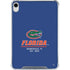 University of Florida Gainesville Est 1853 Blue iPad 11th Gen (2025) Clear Case