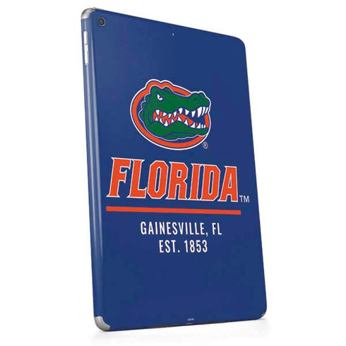 University of Florida Gainesville Est 1853 Blue Apple iPad Skin