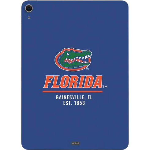 University of Florida Gainesville Est 1853 Blue Apple iPad Air Skin