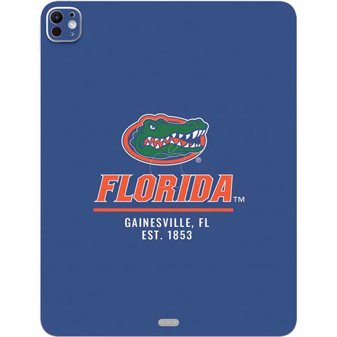 University of Florida Gainesville Est 1853 Blue iPad Pro 13in M4 (2024) Skin