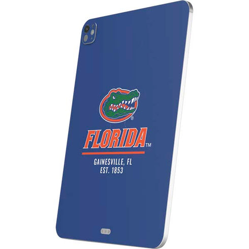 University of Florida Gainesville Est 1853 Blue iPad Pro 13in M4 (2024) Skin