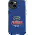 University of Florida Gainesville Est 1853 Blue iPhone 15 Impact Case