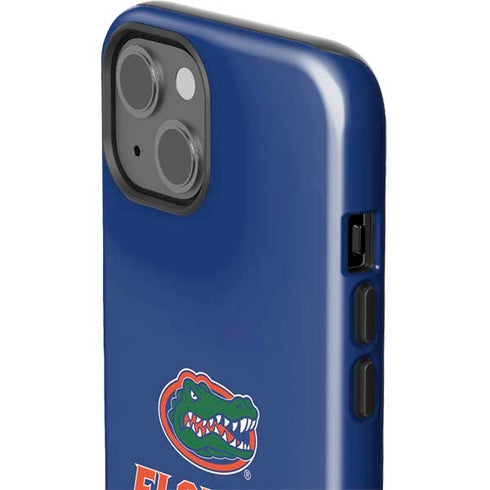 University of Florida Gainesville Est 1853 Blue iPhone 15 Impact Case