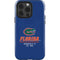 University of Florida Gainesville Est 1853 Blue iPhone 15 Pro Impact Case