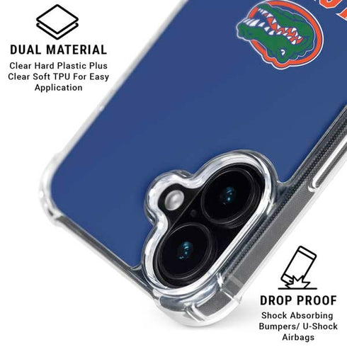 University of Florida Gainesville Est 1853 Blue iPhone 16 MagSafe Case