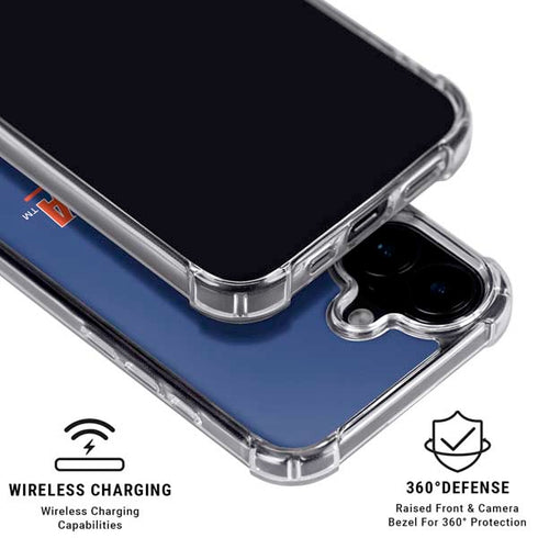 University of Florida Gainesville Est 1853 Blue iPhone 16 Plus MagSafe Case