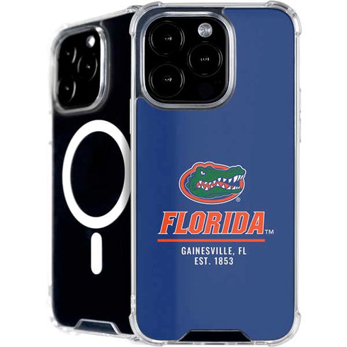 University of Florida Gainesville Est 1853 Blue iPhone 16 Pro Max MagSafe Case