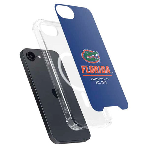 University of Florida Gainesville Est 1853 Blue iPhone 16e MagSafe Case