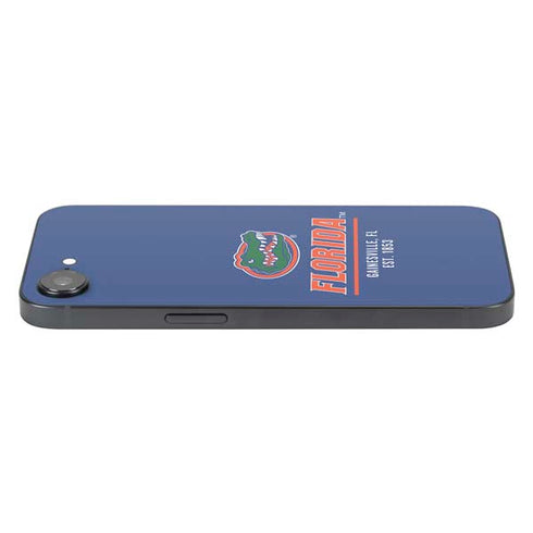 University of Florida Gainesville Est 1853 Blue iPhone 16e Skin