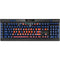 University of Florida Gainesville Est 1853 Blue K95 RGB PLATINUM Mechanical Gaming Keyboard Skin
