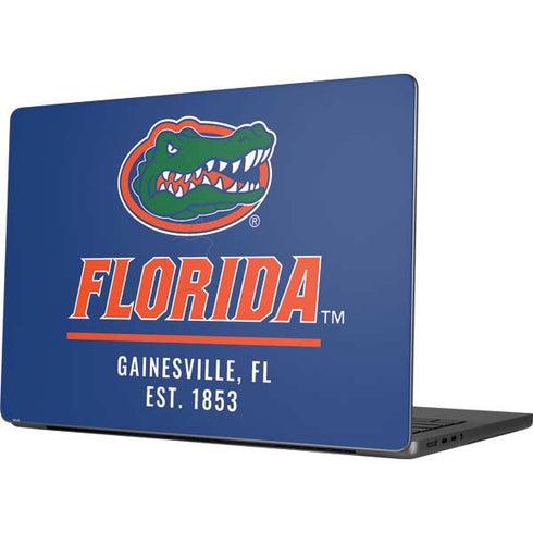 University of Florida Gainesville Est 1853 Blue Apple MacBook Pro 14-inch Skin