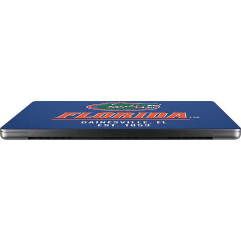 University of Florida Gainesville Est 1853 Blue Apple MacBook Pro 14-inch Skin