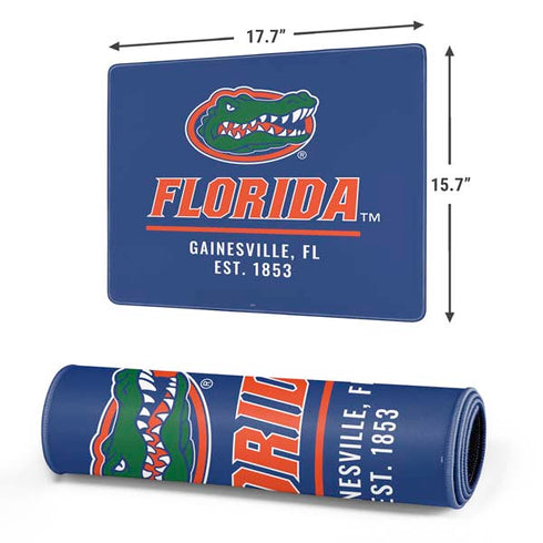 University of Florida Gainesville Est 1853 Blue Gaming Mouse Pad