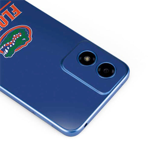University of Florida Gainesville Est 1853 Blue Moto G Play 4G (2024) Skin