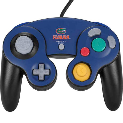 University of Florida Gainesville Est 1853 Blue Nintendo Skins