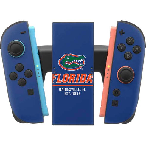 University of Florida Gainesville Est 1853 Blue Nintendo Switch 2 (2025) Joy-Con Controller Skin